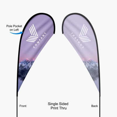 Feather Convex Flag gallery image